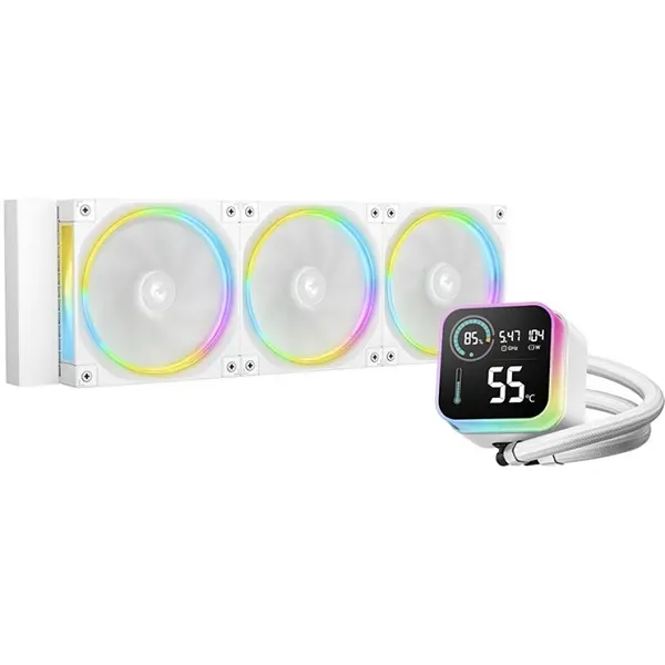WATERCOOLING DEEPCOOL LQ360 ULTRA WH ARGB WHITE LCD
